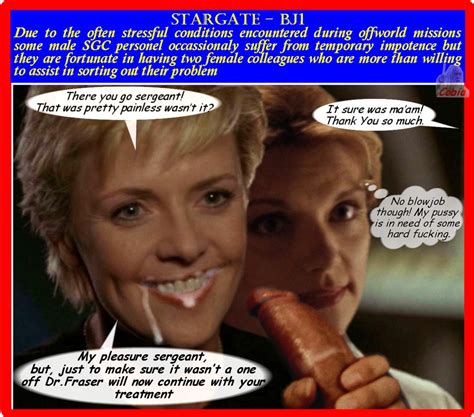 Post Amanda Tapping Cobia Fakes Janet Fraiser Samantha Carter Stargate Stargate Sg