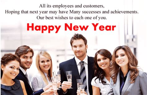 Happy New Year Wishes To Boss Colleagues And Employees