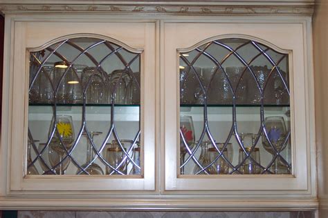 Adding An Elegant Touch To Your Home With Leaded Glass Cabinet Doors