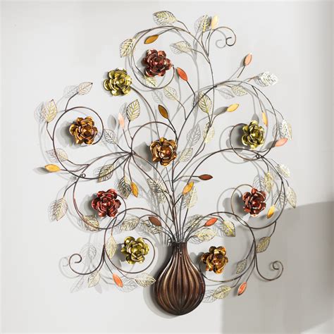 The 30 Best Collection Of 2 Piece Multiple Layer Metal Flower Wall