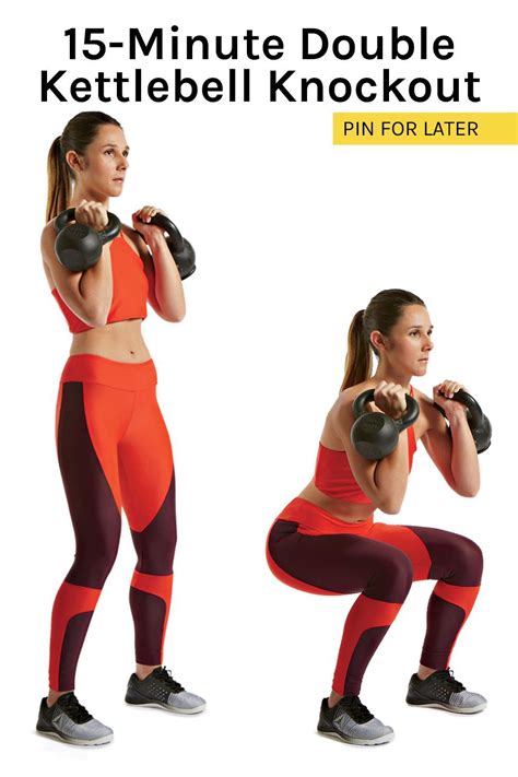 This 15 Minute Double Kettlebell Workout Will Sculpt Your Bod Fast