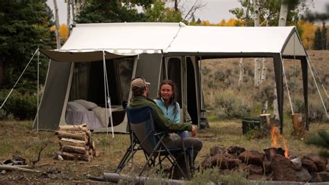 Awesome Photos Of Kodiak Canvas Cabin Tent With Awning Ideas Lantarexa