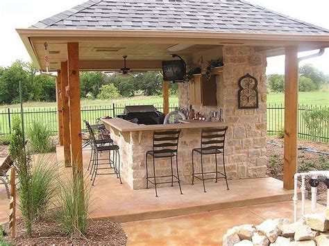 20 Small Covered Outdoor Kitchen Ideas Decoomo