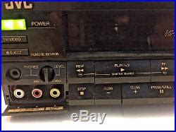 Vintage JVC Editing VHS Video Cassette Recorder HiFi HQ 4 Head HR D530U