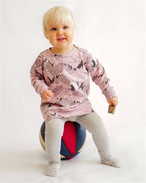 Easy Tunic Pattern Kids And Baby Tunic Sewing Pattern Sweatshirt
