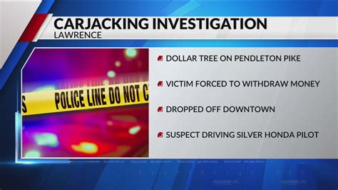 Lawrence Police Investigating Armed Carjacking Robbery Of A Woman On
