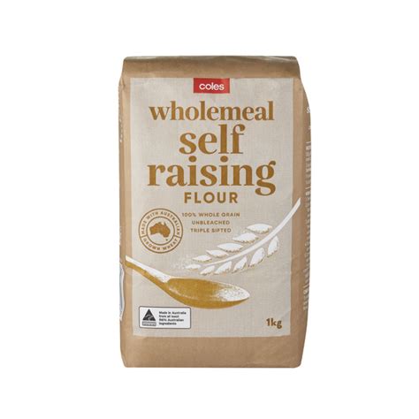 Calories In Coles Wholemeal Self Raising Flour Calcount