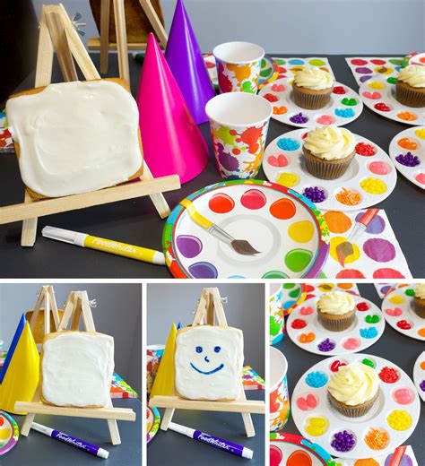 Arts And Crafts Party Food Activities Craft Party Birthday Party