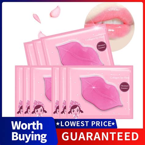 Pink Collagen Crystal Lip Mask Lip Plumper Mask Gel Care Mask Moisturer Essence Make Your Lip5