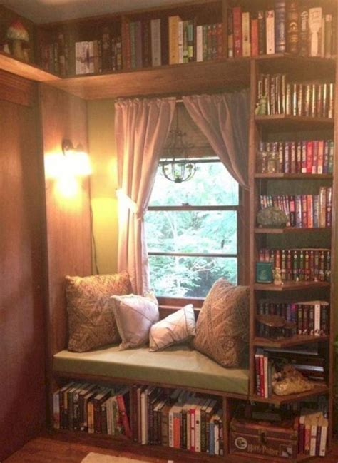 Fine 40 Reading Nooks For Nature Lovers Home Libraries Home Home