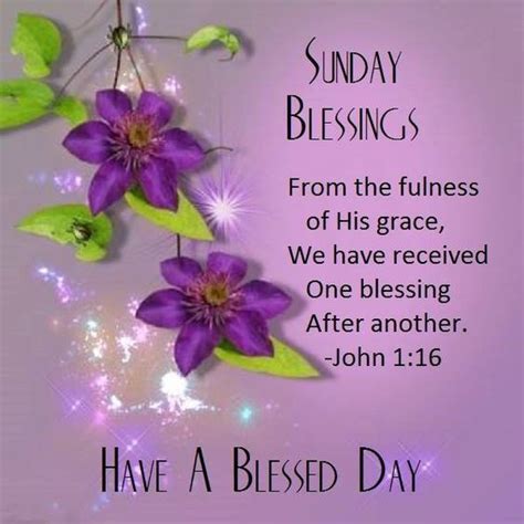 Sunday Blessings Have A Blessed Day John 116 Pictures Photos And