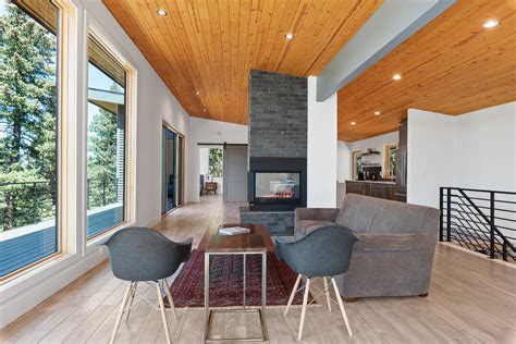 Private Residence Evergreen Colorado Contemporary Living Room