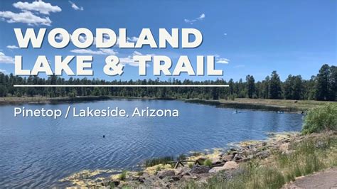 Woodland Lake And Trail Pinetop Lakeside Az Youtube