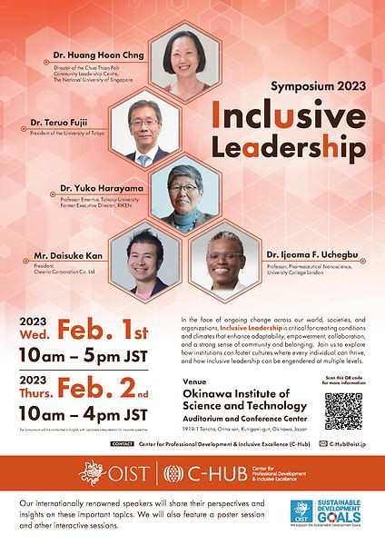 Inclusive Leadership Symposium 2023 Oist Groups