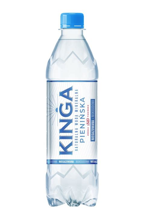 Woda mineralna KINGA PIENIŃSKA, niegazowana, 0,5l - Intur, Ciechanów