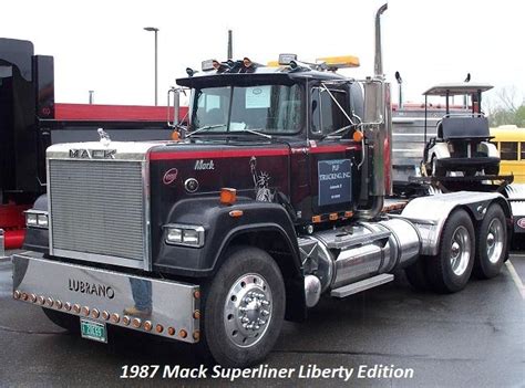 1987 Mack Superliner Liberty Antique And Classic Mack Trucks General
