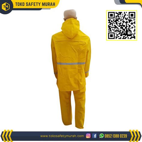 Baju Jas Hujan Safety Kuning Original Samudra Raincoat Yellow Jaket