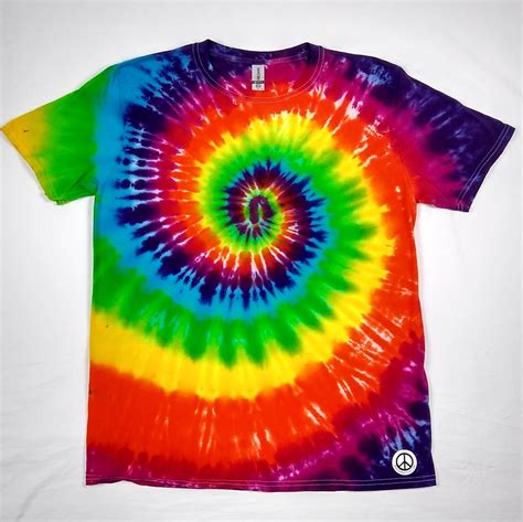 Classic Rainbow Spiral T Shirt