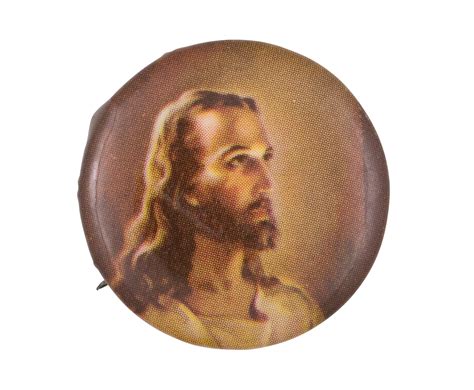 Head Of Christ Busy Beaver Button Museum