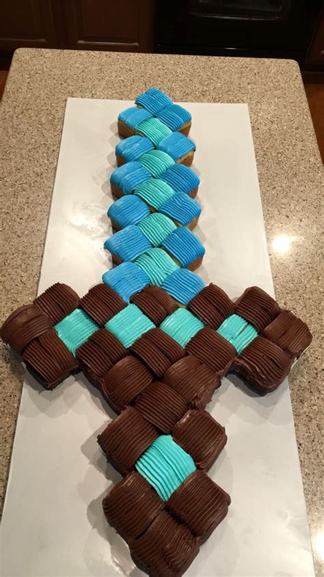 Minecraft Sword Cake Ideas