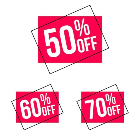 Premium Vector 50 Off Sale Banner Special Offer Tag Discount Template