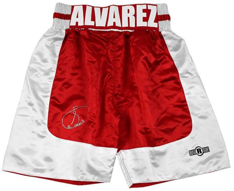 I'm coming, my friend, álvarez told me in the ring. Saul Canelo Alvarez Boxing Shorts | FighterXFashion.com