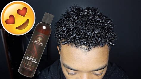 Get Curly Hair For Black Men Ft As I Am Youtube