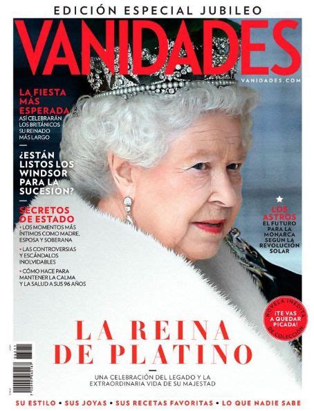 Queen Elizabeth Ii Vanidades Magazine 13 June 2022 Cover Photo Mexico