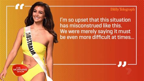 Miss Australia Discusses Social Media Scandal Girlfriend
