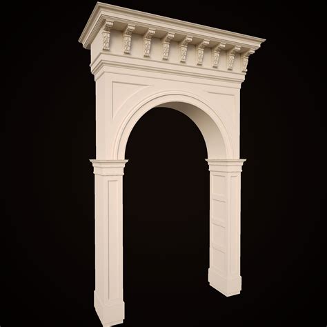 Classic Arch 3d Model Cgtrader