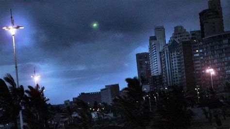 Mysterious Green Light Strikes The Sky Over Cape Town Johannesburg And