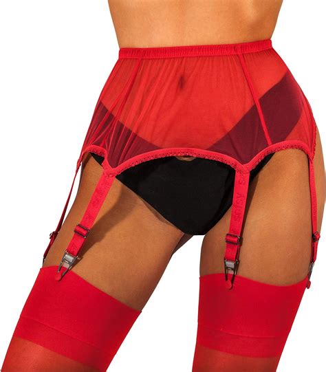 sofsy mesh garter belt with straps for stockings lingerie garter belt sold