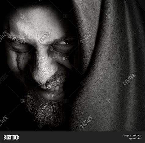 Evil Sinister Man Image And Photo Free Trial Bigstock