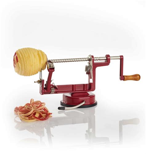 Swing A Way Peel Away Cast Iron Apple Peeler With Suction Cup