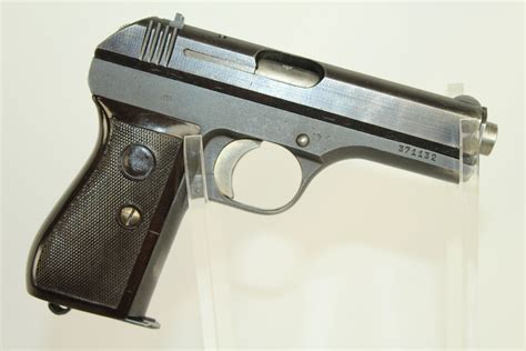 Wwii World War Ii Nazi German Occupation Pistol Cz Chech Antique