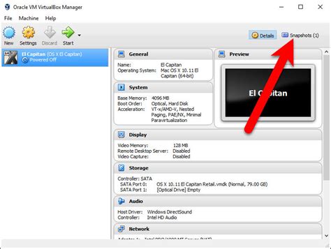 How To Take And Use Snapshots On VirtualBox
