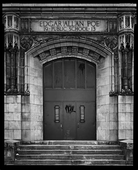 Edgar Allan Poe Public School Philadelphia 1995 Photo By Vincent