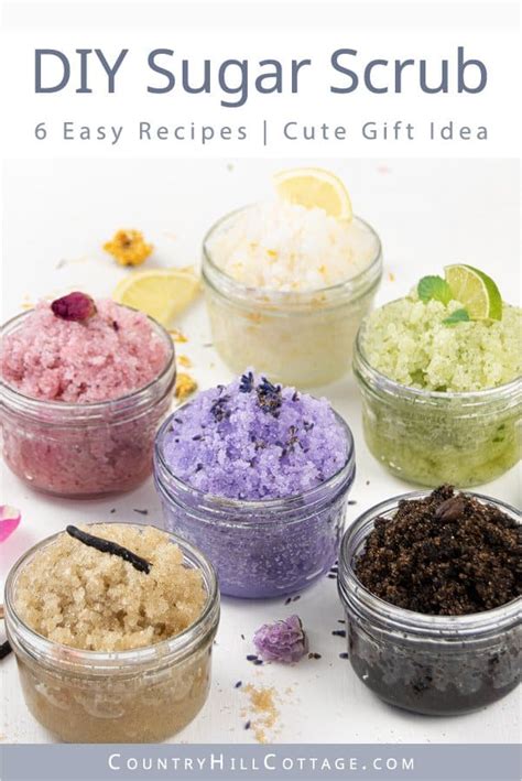 The Best Diy Sugar Scrub Recipes For Glowing Skin And T Giving