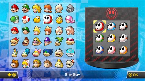 Mario Kart 8 My Shy Guy Color Vehicle Sets Desc By Gravitybailey On