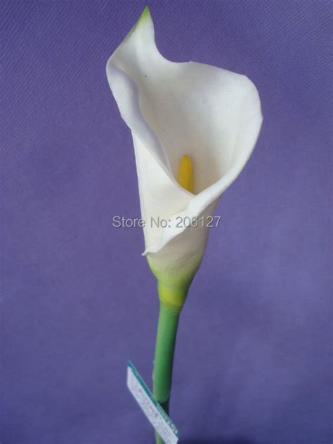 Pu Latex Calla Lily For Wedding Decoration Display Flower