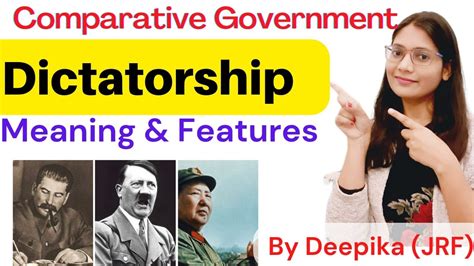 Dictatorship Meaning And Features Youtube