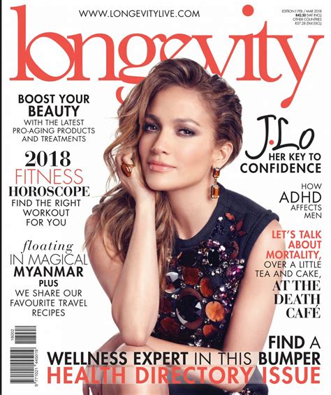 Jennifer Lopez In Longevity Magazine February 2018 Hawtcelebs