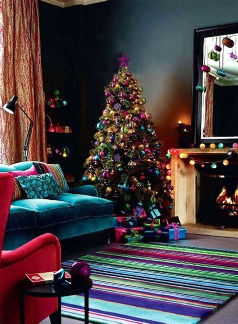 The bright and beautiful colors for multicolor Christmas decorations