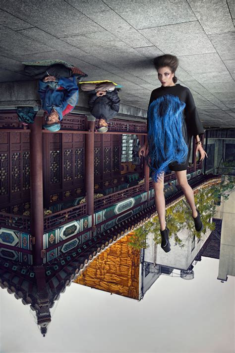 Fashion Photography Upside Down Fashion Models