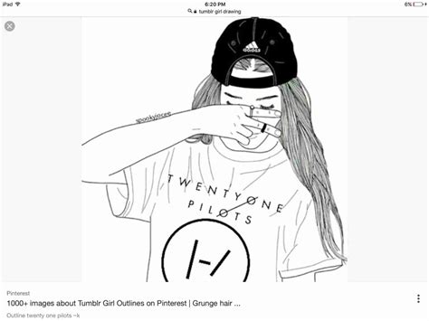 35 Ide Hipster Girl Cartoon Girl Drawing Tumblr Angela Ligouri