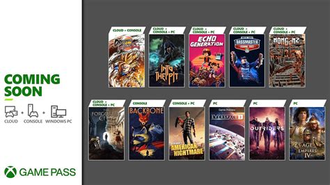 Xbox Game Pass Octobre 2021 6 Nouveaux Jeux Arrivent Dans Le Service