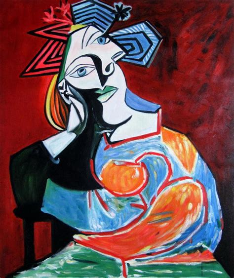 X Inches Rep Pablo Picasso Stretched Oil Painting Canvas Art Wall Decor D Paintings