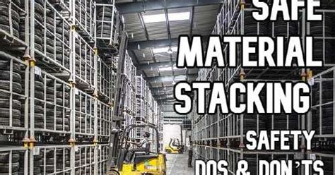 Lending on defi platform is seen as safe by some, but. Safe Material Stacking | Safety Dos and Don'ts - HSE and ...