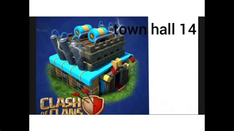 So, what you'll get after updating comparing with the town hall of the 2d level: Coc town hall 12,13,14 update - YouTube