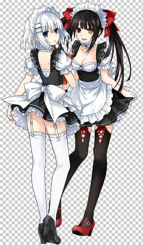 Date A Live Origami Maid Anime Girl Png Clipart Anime Art Artwork